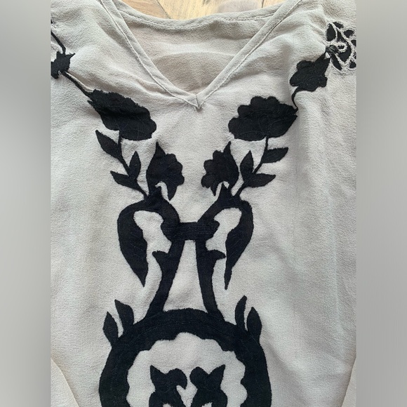 100% silk top from Anthropologie - Picture 3 of 11